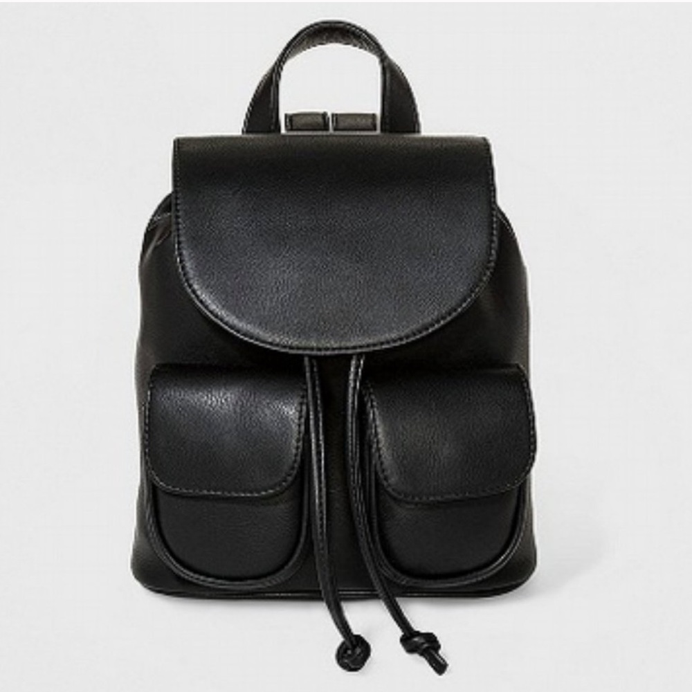 Wild Fable Target Mini Black Backpack with Pockets